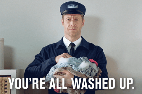 the maytag man wash GIF by Maytag