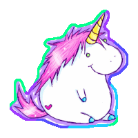 unicorn STICKER by imoji