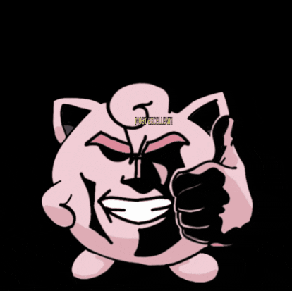 TerpBunny giphygifmaker giphygifmakermobile jigglypuff allmight GIF