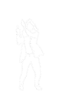 Dame Notre Sticker