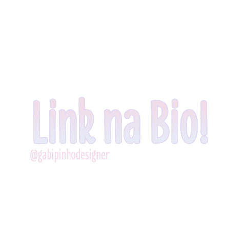 Link Bio Sticker by Gabi Pinho Designer