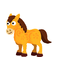 Chinese New Year Horse Sticker by Studycat