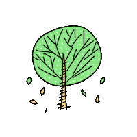 Tree Leaf Sticker