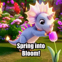 Flowers Spring GIF by Divineasaur