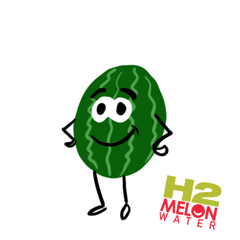 Water Watermelon Sticker by H2coco