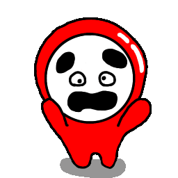 DARUMAYUGE giphyupload だるま ドキドキ だるまゆげ Sticker