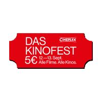 Kino 5Euro Sticker by Cineplex Deutschland