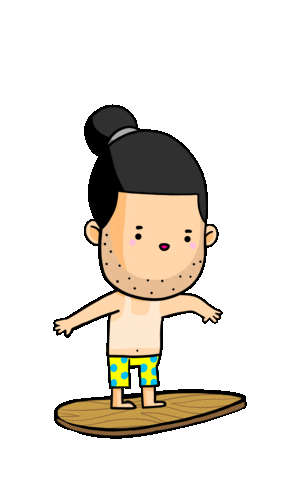 Surf Diy Sticker by AVROTROS