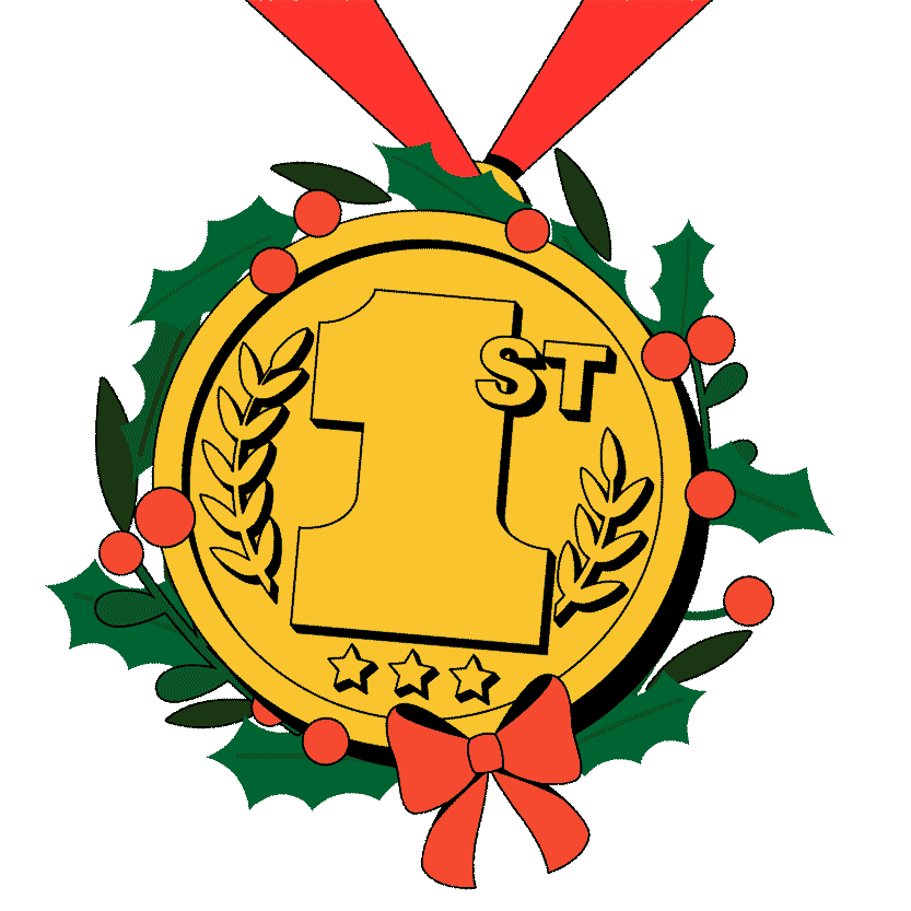 Christmas Win Sticker by The Online Studio