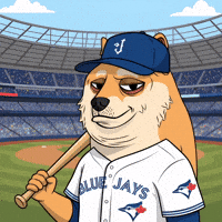 Blue Jays Illustration GIF by Doge Pound