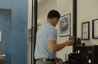 awkward coffee GIF by Kim's Convenience