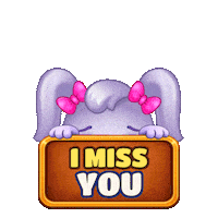 Missing Miss You Sticker by Lucas and Friends by RV AppStudios