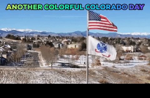 inspiring american flag GIF