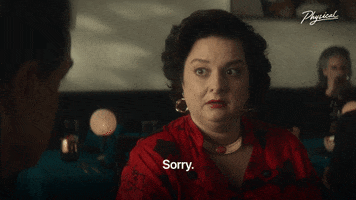 Sorry Greta GIF by Apple TV+
