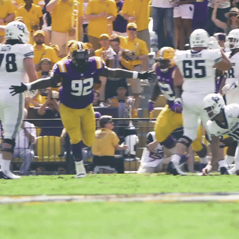 Lsu Football Lsufb19 GIF by LSU Tigers