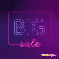 Neon Sale GIF by TwistedGif