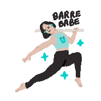 Teaser Pilates Sticker by Upside Motion