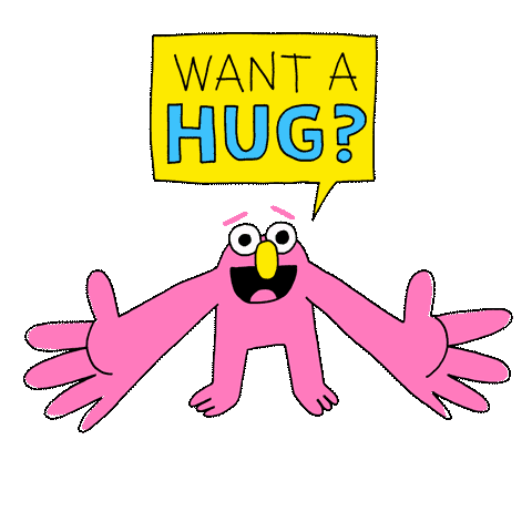 Health Hug Sticker by Seize the Awkward