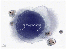 condolences solace GIF by arts of GrIeF