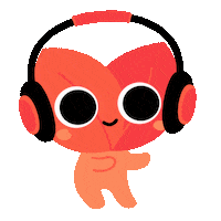 Listening Dancing Sticker by Brenfi
