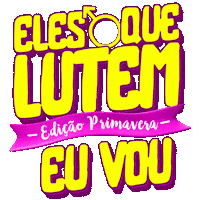 Eu Vou Sticker by Bossa Bar