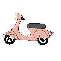 Drive Scooter Sticker