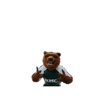 rockymountaincollege rocky rmc battlin bears rocky mountain college Sticker