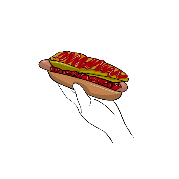 Chile Tomate Palta Mayo Sticker