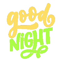 Tired Good Night Sticker
