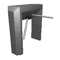 Gate Turnstile Sticker