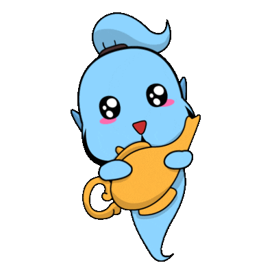 Asgenie Sticker by AladdinShop