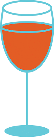 Cheers Wine Sticker by Vinokilo
