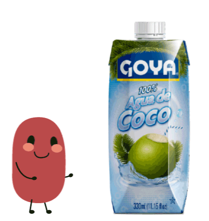 GoyaFoods coco coconut goya coconut water Sticker