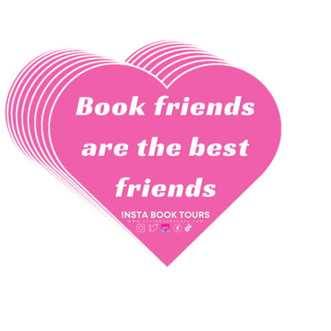 Book Friends Sticker by Insta Book Tours
