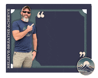 LifeMoguls believe breath achieve bba Sticker