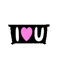 I Love You Te Adoro Sticker by Filmora Video Editor Español