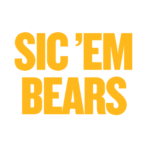 Baylor Bears Sticker by Baylor Athletics