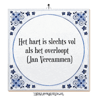 Nl Hart Sticker by Tegelspreuken.nl