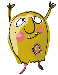 Party Hello Sticker by krima&isa