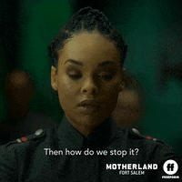 Season 2 Reaction GIF by Motherland: Fort Salem