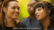 Excited Taylor Hickson GIF by Motherland: Fort Salem
