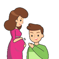 Mama Papa Sticker by Mama's Choice