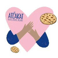 elatlakat horchata pupusas pupusa salvadoran food Sticker