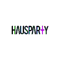 Hausparty Sticker by You Plus One