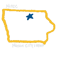 United States Star Sticker by NIACC