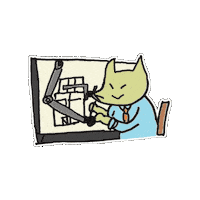 きつね Sticker by ㈱中越興業