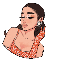 Ariana Grande Rem Sticker