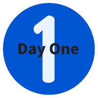 Day 1 Start Sticker by Coursera