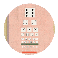 Dice Dancing Sticker by Zezaz