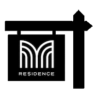 Real Estate Logo Sticker by mresidence